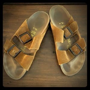 Birkenstock Arizona Suede Sandals